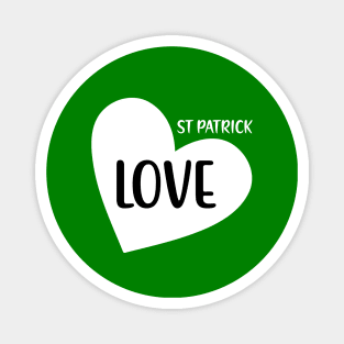 Love St Patricks Day Magnet